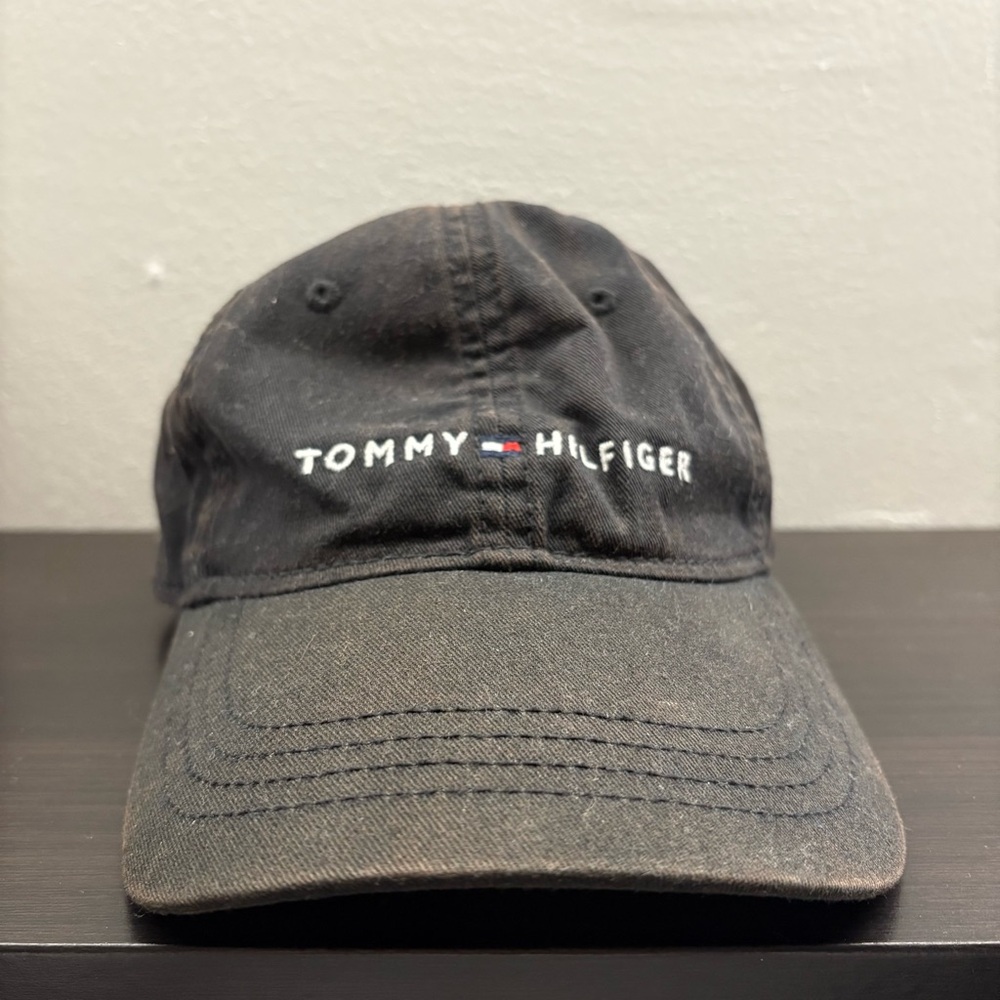 Embroidered Tommy Hilfiger Logo Baseball Cap
